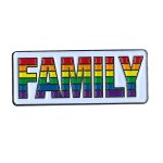 PrideOutlet > Lapel Pins > Lapel Pin Rainbow FAMILY