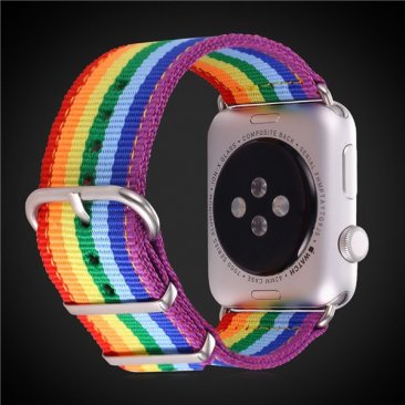 Rainbow LV Apple Watch Band – ENVIE Designs