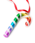 Holiday Lane  Love Is Love Rainbow Candy Cane Ornament